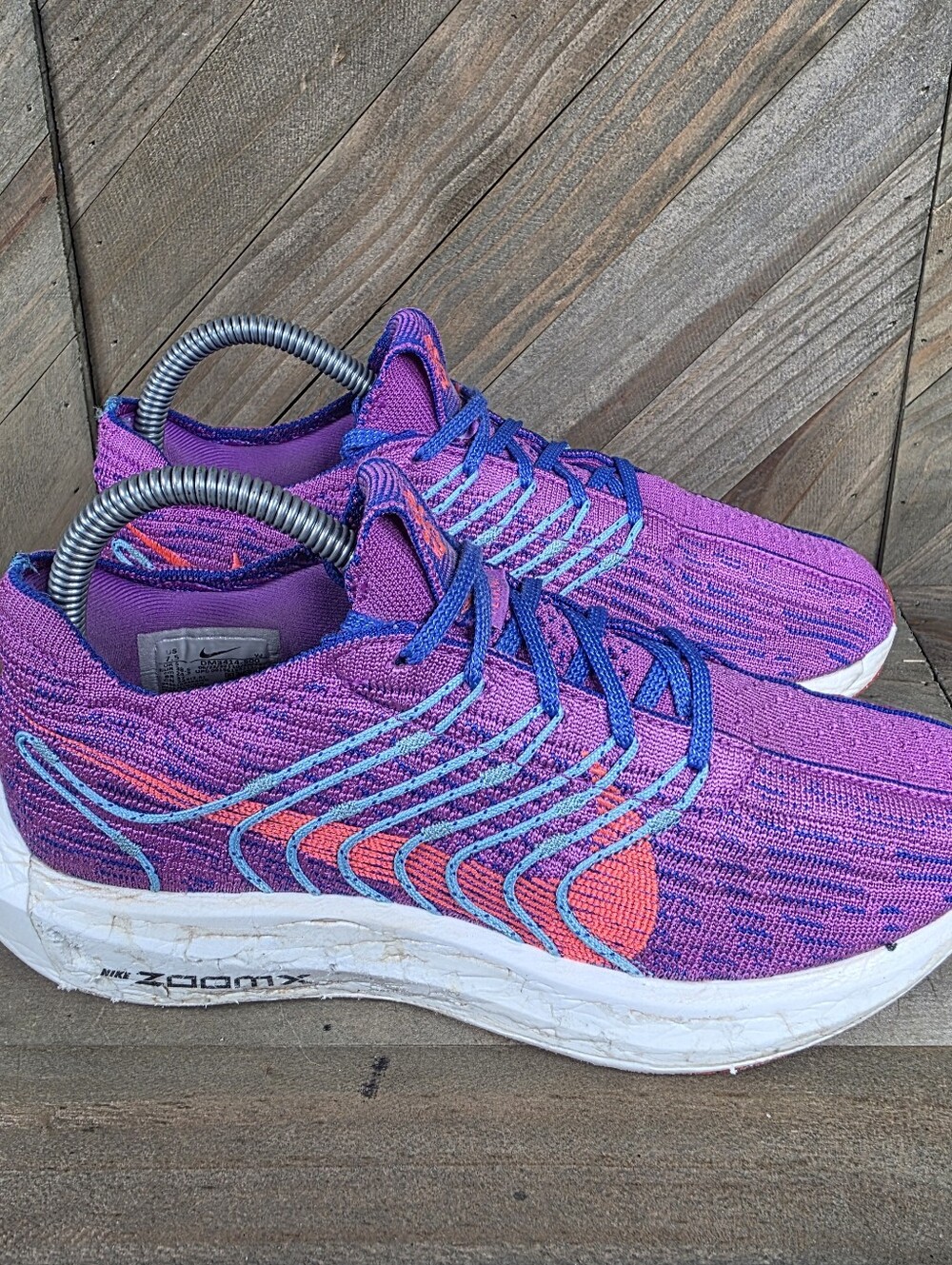 Nike Pegasus Turbo Next Nature Womens Athletic Running Shoes Size 7.5 Purple